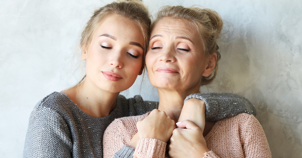 family caregiver helping aging parent when home care is no longer enough
